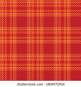 Fondo del Patrón de Tartán de Otoño sin Maravilla. Panel de color de caída, Patrones de camiseta de Tartán Flannel. Ilustración del vector de mosaicos de moda para fondos de escritorio.
