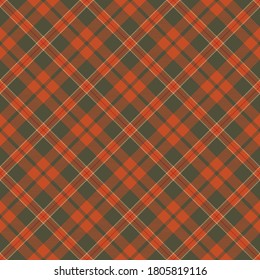 Autumn  Tartan Seamless Pattern Background. Fall Color Panel Plaid, Tartan Flannel Shirt Patterns. Trendy Tiles Vector Illustration for Wallpapers.
