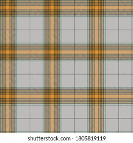 Autumn  Tartan Seamless Pattern Background. Fall Color Panel Plaid, Tartan Flannel Shirt Patterns. Trendy Tiles Vector Illustration for Wallpapers.
