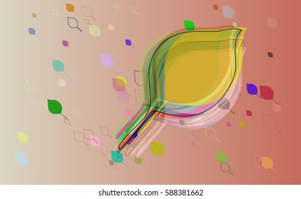 autumn template art
