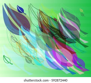 autumn template art
