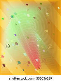 autumn template vector