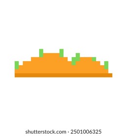 Otoño Terreno Pixel Art para sus necesidades