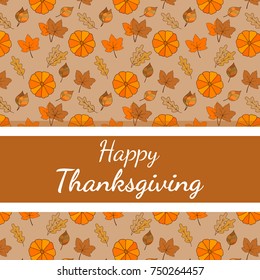 Autumn Thanksgiving Pattern