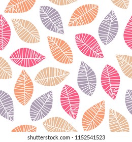autumn theme simple fun seamless pattern design