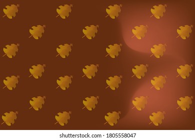 Autumn themed digital paper vector illustration