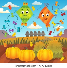 Autumn topic image 1 - eps10 vector illustration.