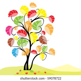 autumn tree