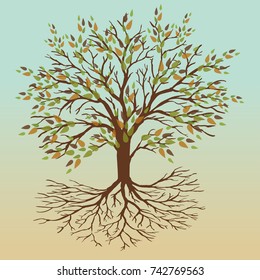 Autumn tree of life