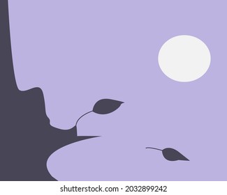 autumn tree from which leaves fall
