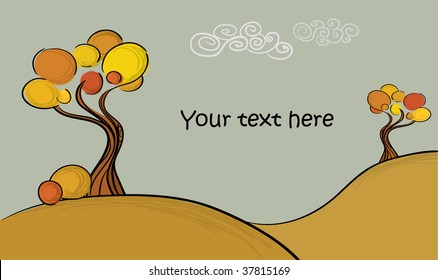 Autumn trees