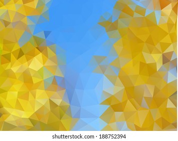 autumn trees background