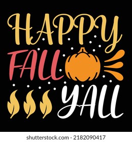 Autumn t-shirt design, I love fall, vector element, typography design