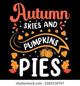 Autumn t-shirt design, I love fall, vector element, typography design bundle