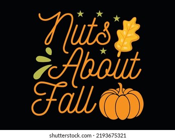 Archivo vectorial de diseño de camisetas de otoño