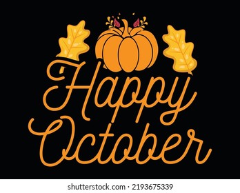 Autumn t-shirt design vector  file