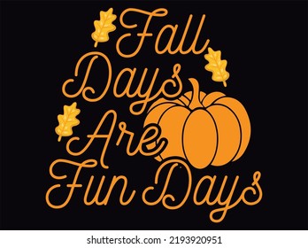 Autumn t-shirt  design vector file