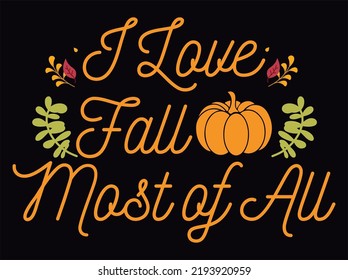 Autumn t-shirt  design vector file