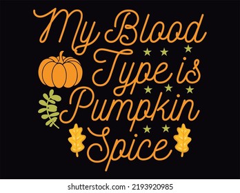 Autumn t-shirt  design vector file