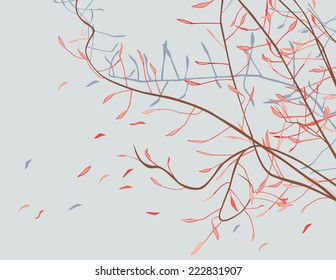 autumn twig