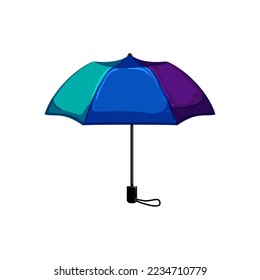 autumn umbrella rain cartoon. autumn umbrella rain sign. isolated symbol vector illustration