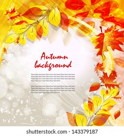 Autumn vector background