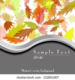 Autumn vector background