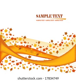 Autumn vector background