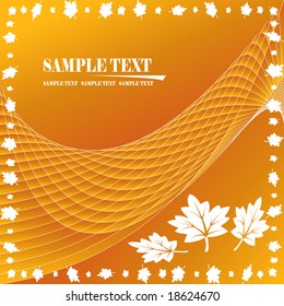 Autumn vector background