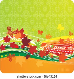 Autumn vector background