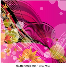 Autumn vector background