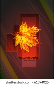 Autumn vector background