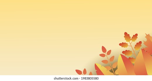 Autumn vector background landscape eps 10