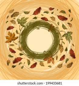 Autumn. Vector format