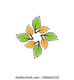 Autumn vector icon illustration design