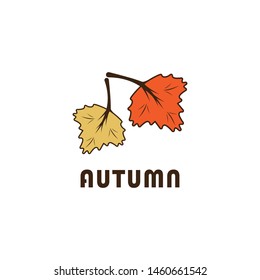 Autumn vector icon illustration design