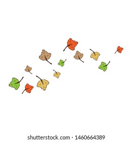 Autumn vector icon illustration design