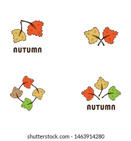 Autumn vector icon illustration design