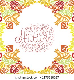 Autumn. Vector illustration