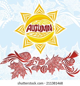 Autumn vector illustration