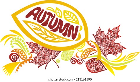 Autumn vector illustration