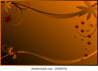 autumn - Vector illustration, scrapbook useful