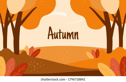 autumn vector leaf bakground design