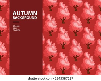 autumn vector wallpaper pattern seamless element floral backdrop harvest leaf fabric maple canada