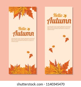 Autumn Vertical Banner