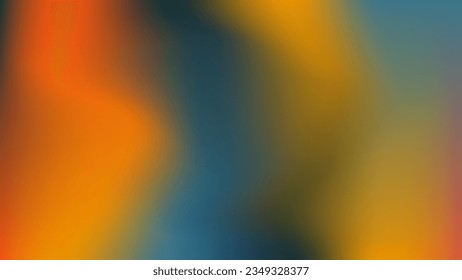 Autumn vibe colors composition. Blue, yellow, red leaves good weather, ash black rainfall. Cozy harvest concept. Warm pumpkin orange. Template mockup Thanksgiving wedding invitation Halloween card