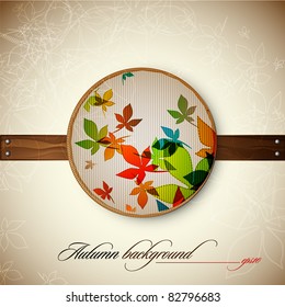 Autumn Vintage Decoration | EPS10 Compatibility Required
