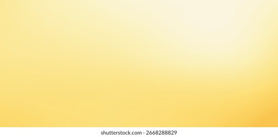 Autumn warm yellow orange gradient  background. Template colored blurred gradation. Minimal fall smooth gradation. Vector abstract overlay design.