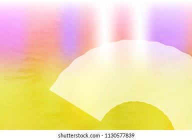 Autumn washi background texture
