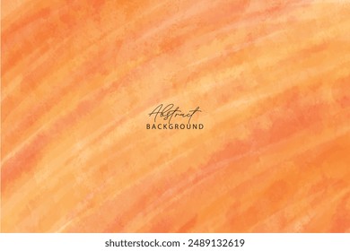 Autumn watercolor paper background. Autumn abstract watercolor background. Hand drawn art backdrop in fall colors. Autumn landscape.